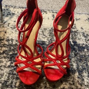 Hot red salsa or going out shoes!